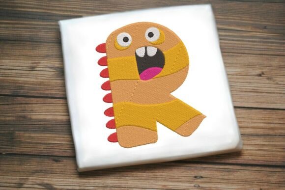Fun Monster Alphabet Letter R: An Embroidery Designer's Review