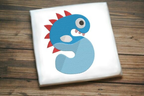 Fun Monster Alphabet Letter S Embroidery Design Review