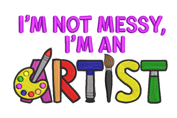 I’m Not Messy I’m an Artist: Embroidery Design Review