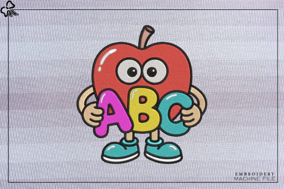 Kids ABC Apple Embroidery Design: A Craft Fair Product Review