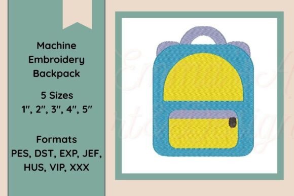 Machine Embroidery Backpack Design: A Designer’s Review