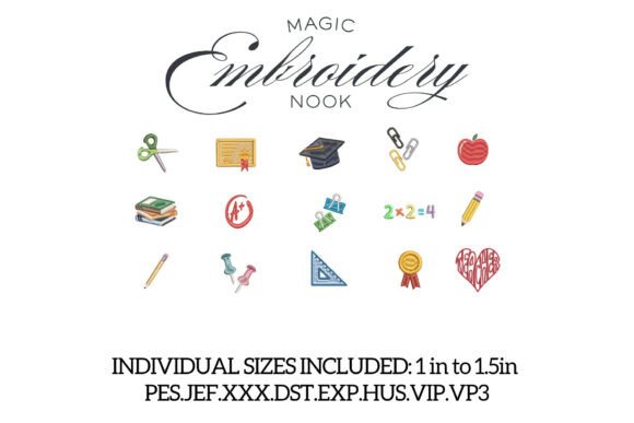 Mini Teacher Embroidery X 15 Designs: A Stitcher's Review